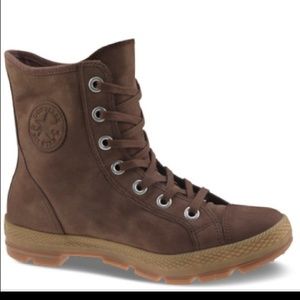 Brown Converse Boots